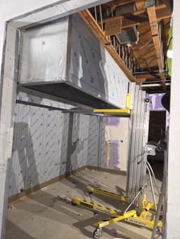 Kitchen Hood Installation - Completed